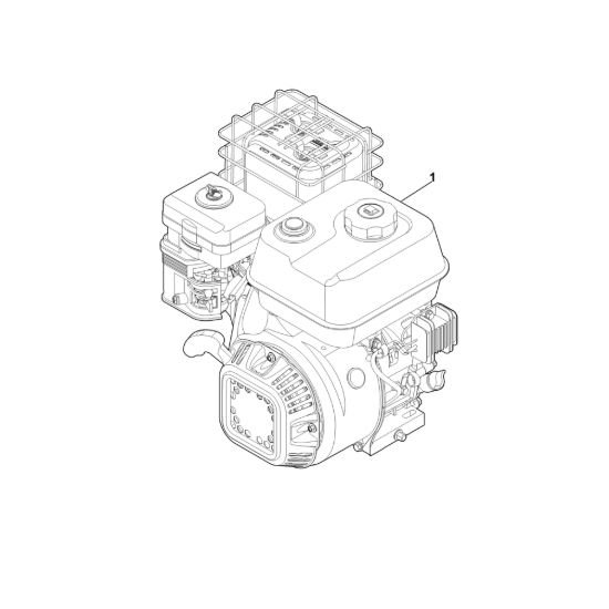 Picture of A - Motore completo EHC 700.0 (EHC700-0001)